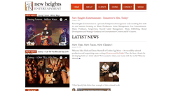 Desktop Screenshot of newheightsent.com